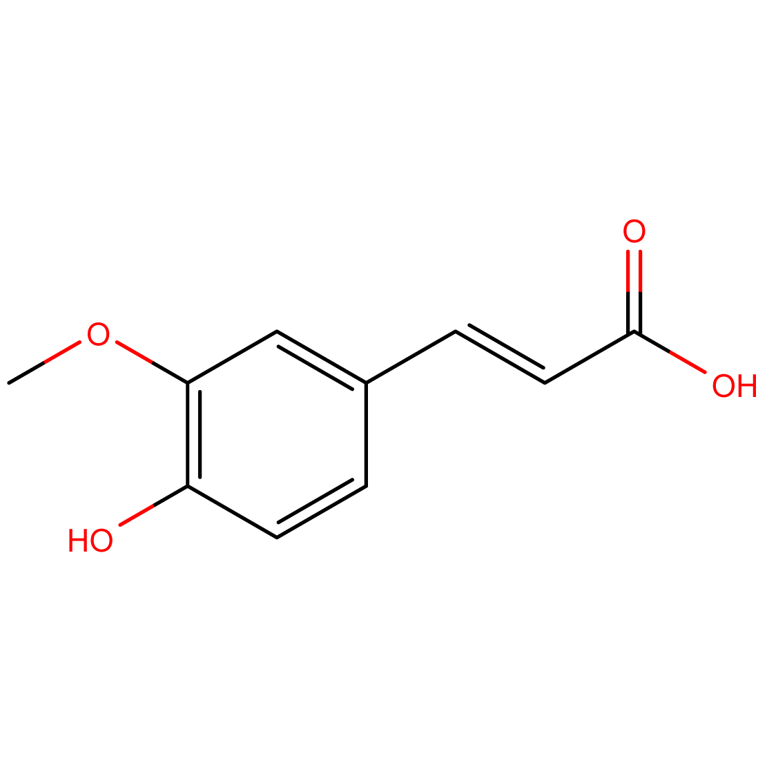 Ferulic acid CAS 1135-24-6