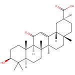 Glycyrrhetinic Acid CAS 471-53-4