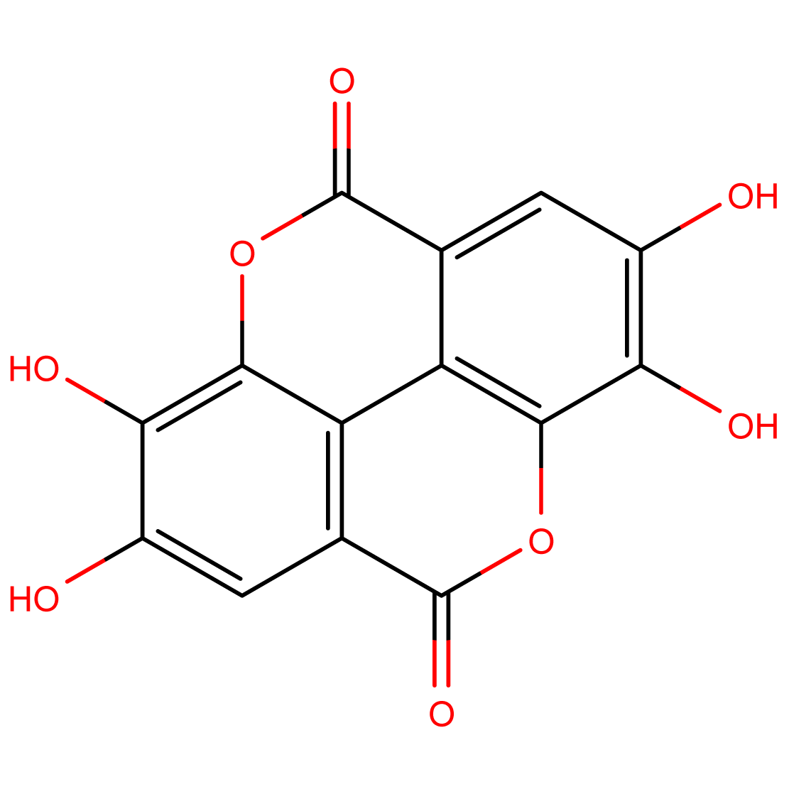 Ellagic acid CAS 476-66-4