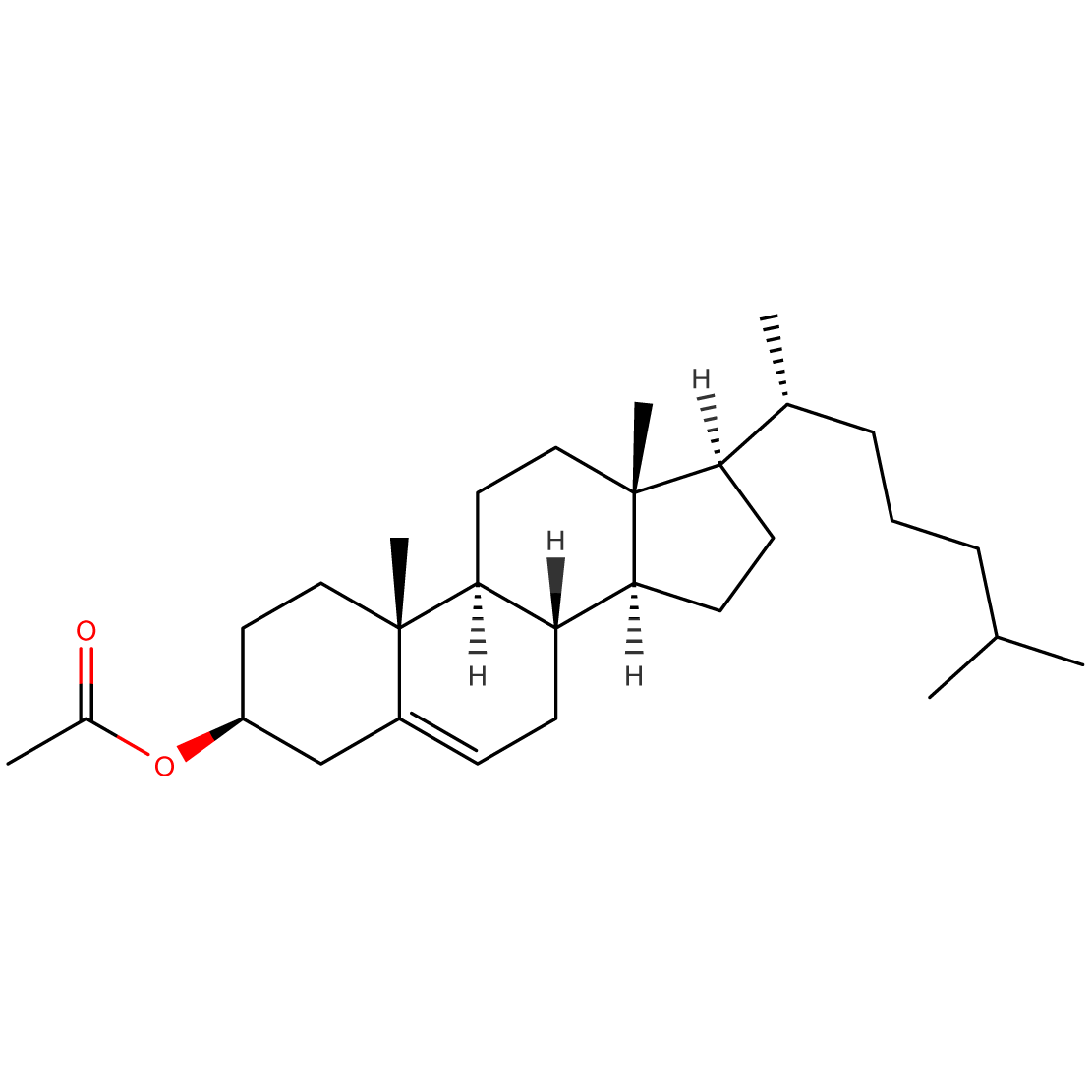 Cholesteryl acetate CAS 604-35-3