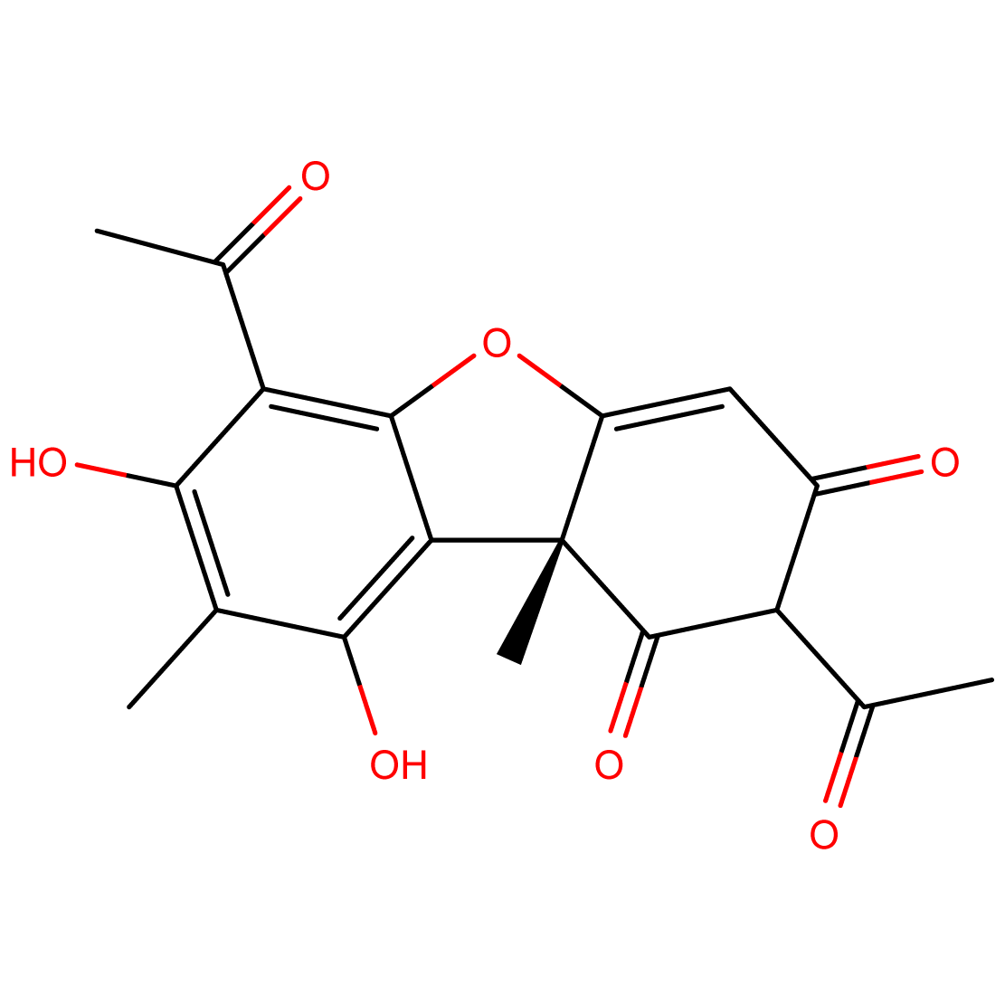 Usnic Acid CAS 7562-61-0