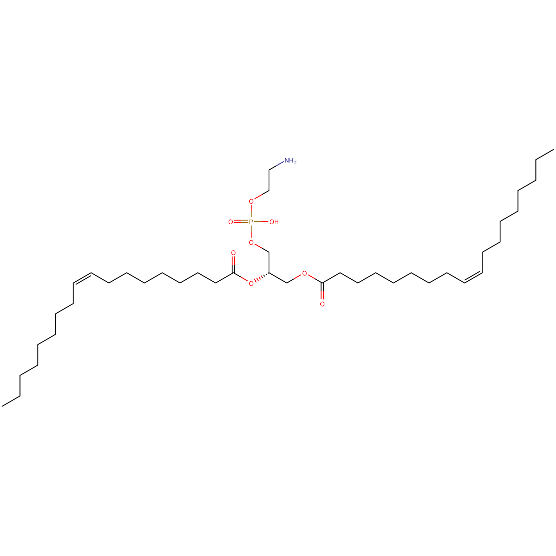 Structure Phosphatidylethanolamine (PE) CAS 39382-08-6