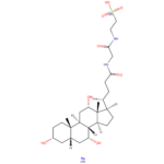 Structure Sodium tauroglycocholate CAS 41945-48-6