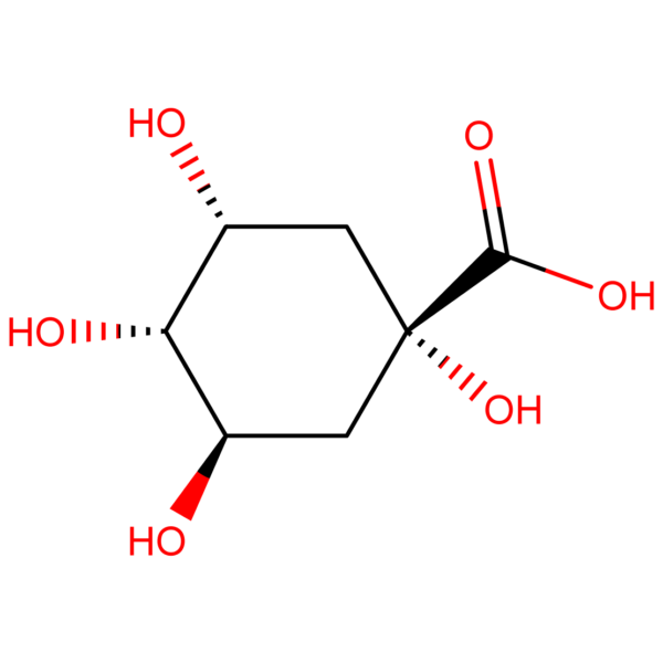 Structure Quinic acid CAS 77-95-2