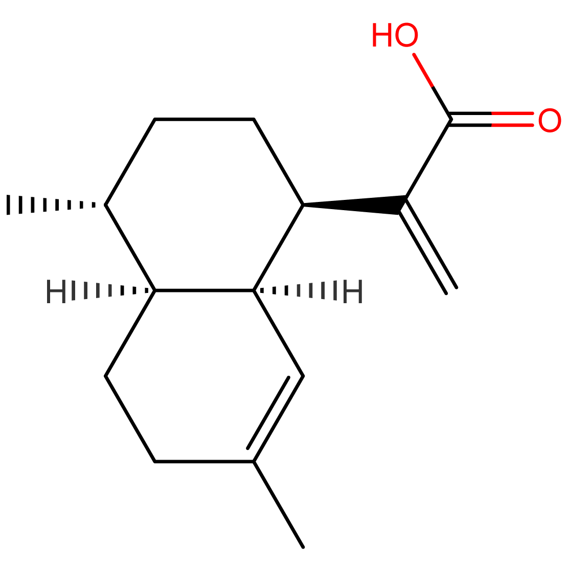 Structure Artemisinic acid CAS 80286-58-4