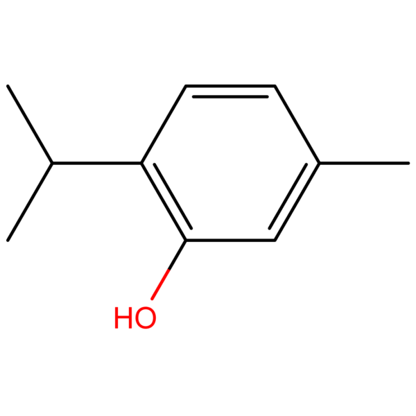 Structure Thymol CAS 89-83-8