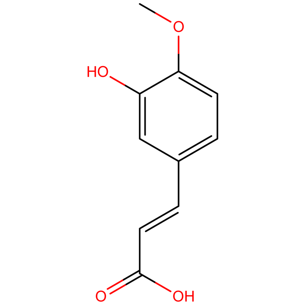 Isoferulic Acid CAS 537-73-5